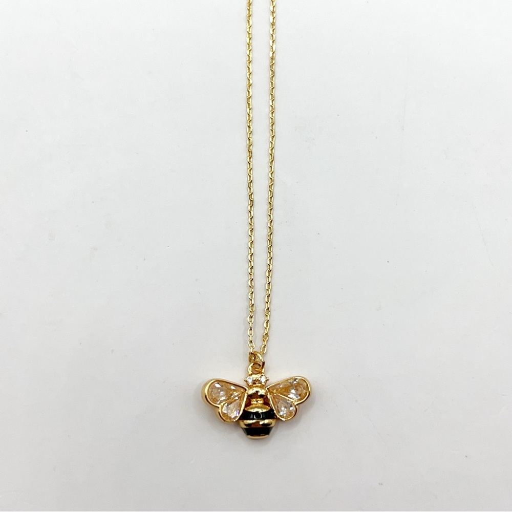 KS853-Kate Spade bee necklace